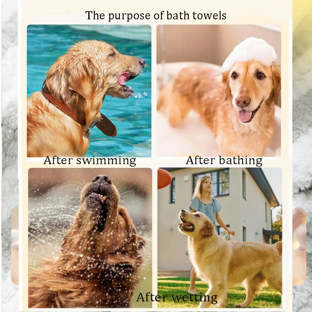 Ultra-Soft Pet Drying Robe