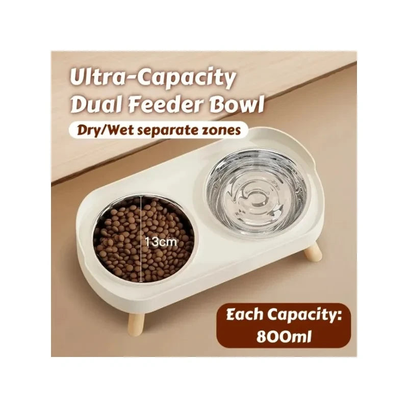 Premium Elevated Pet Feeding Station for Dogs &amp; Cats