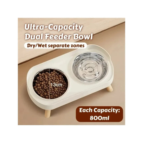 Premium Elevated Pet Feeding Station for Dogs &amp; Cats