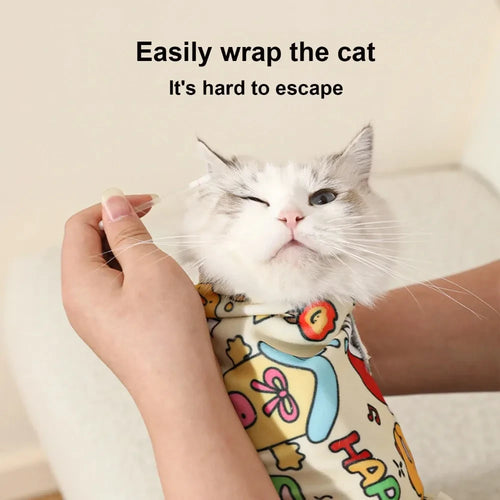 Scratch-Resistant Cat Grooming Bag – Safe &amp; Stress-Free Care