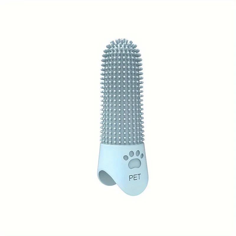 Silicone Finger Toothbrush for Dogs &amp; Cats