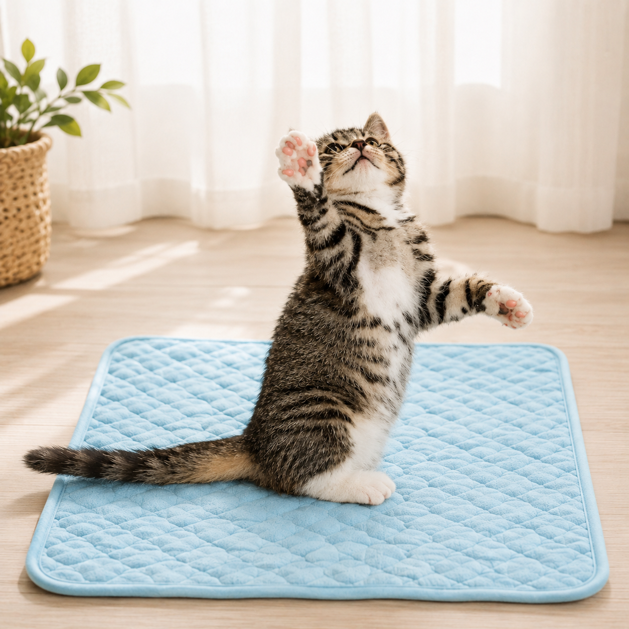 CoolNest Cooling Mat for Cats & Dogs