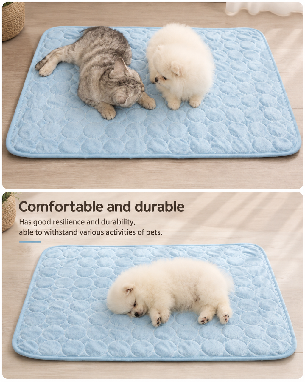 CoolNest Cooling Mat for Cats & Dogs