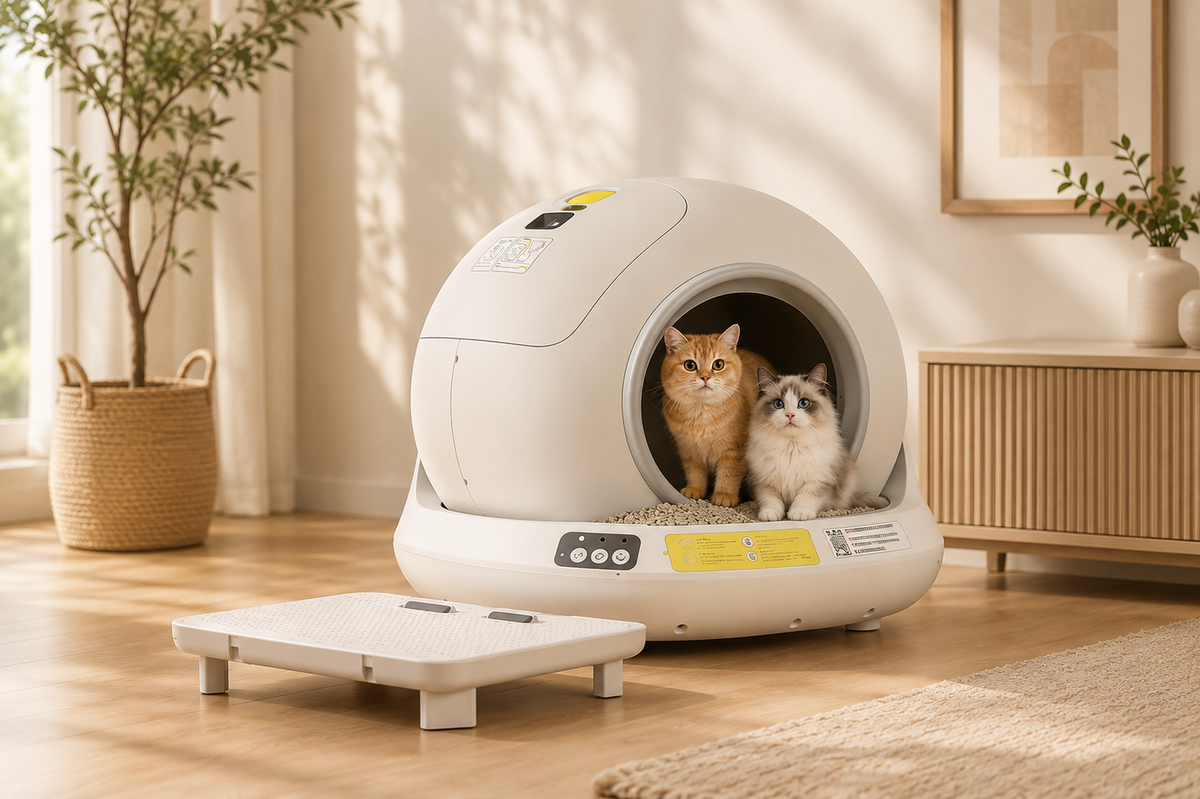 CleanPurr Smart Self-Cleaning Litter Box