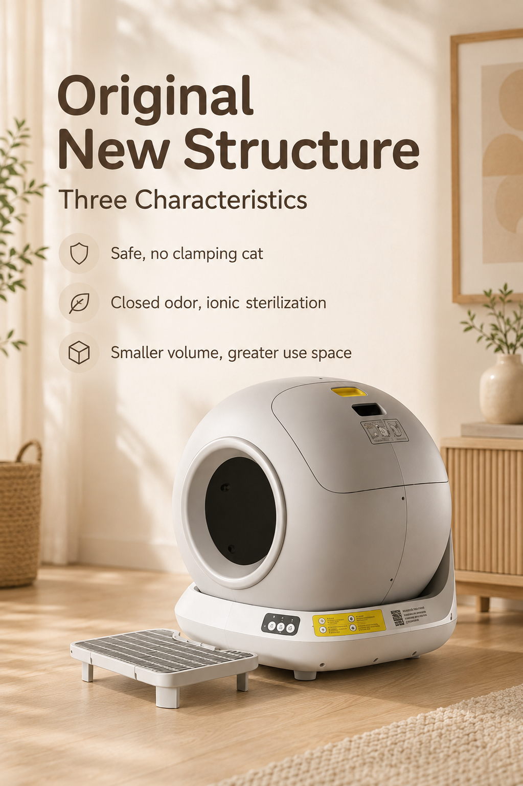 CleanPurr Smart Self-Cleaning Litter Box