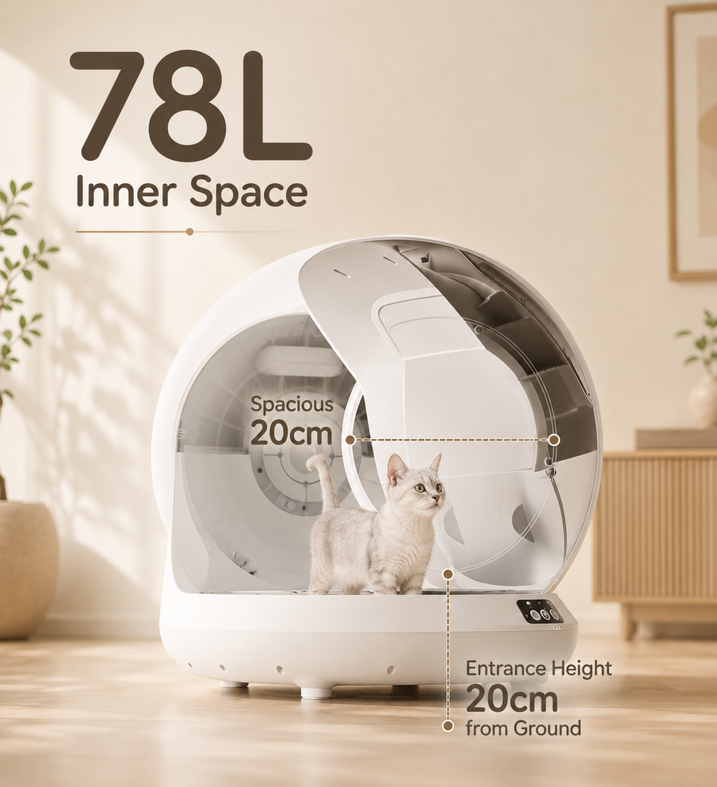 CleanPurr Smart Self-Cleaning Litter Box
