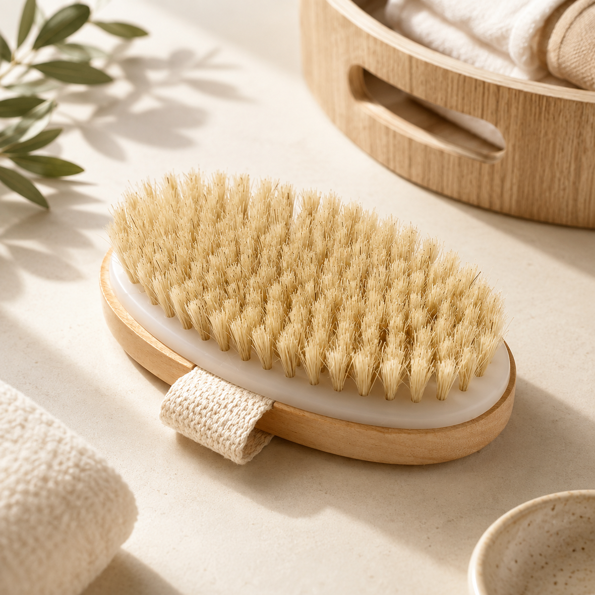 SoftGlow Natural Bristle Body Brush