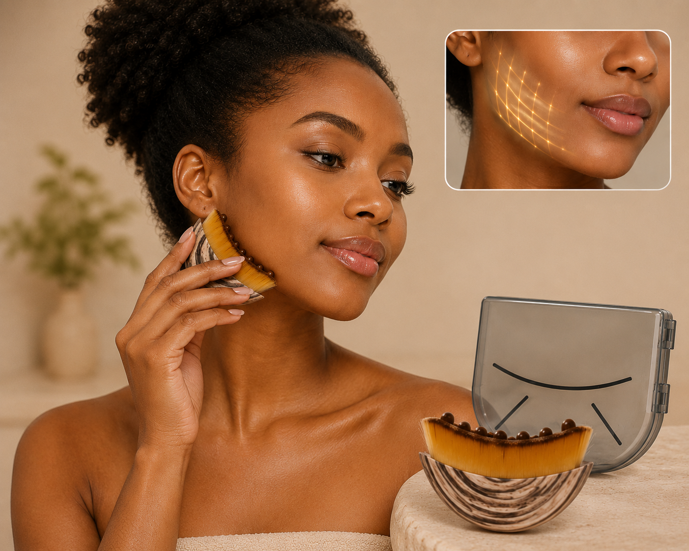 SculptGlow Facial Contour Brush