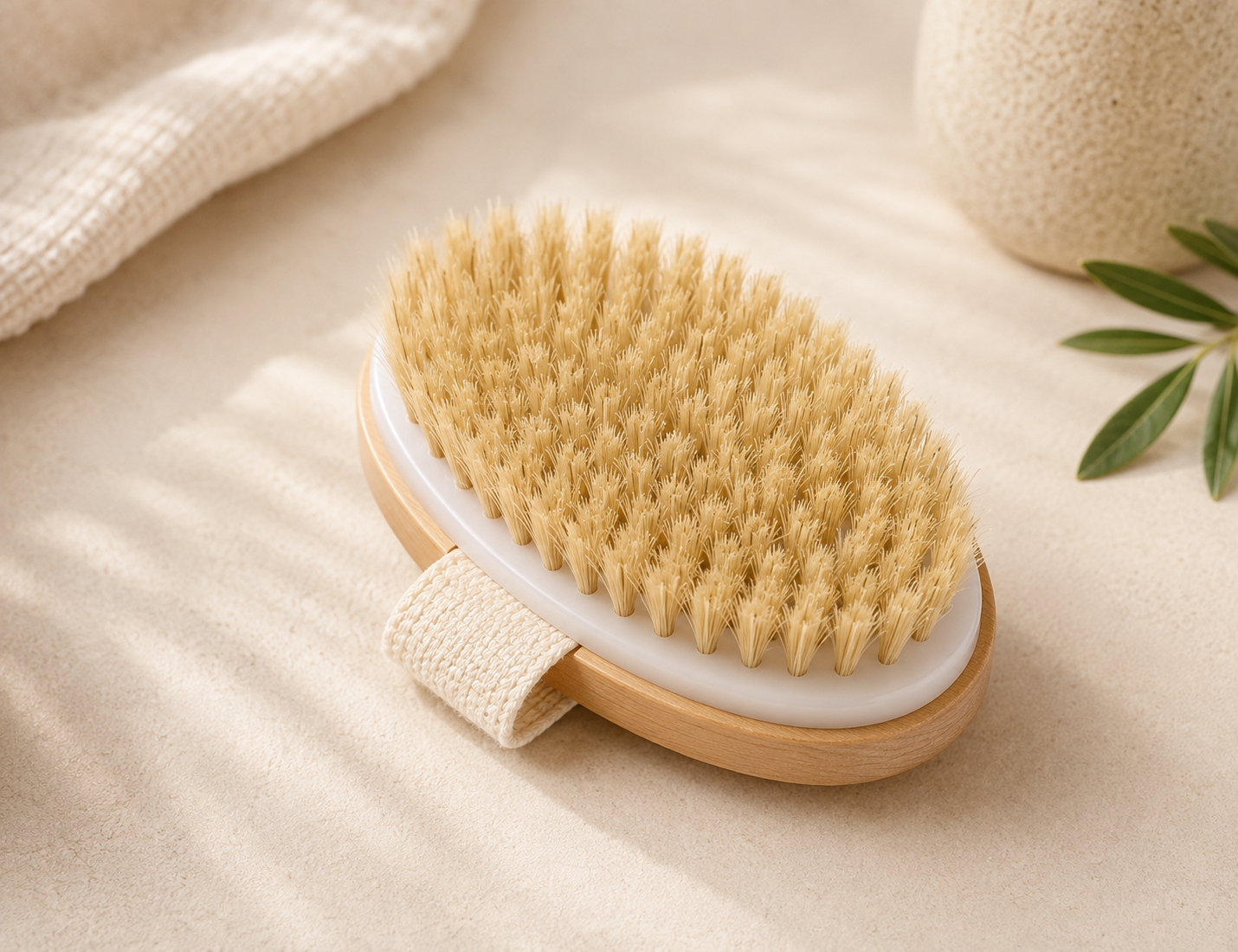 SoftGlow Natural Bristle Body Brush